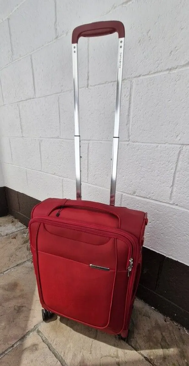 Samsonite cabin luggage Spinner 55/20 EXP - Red colour - Image 3