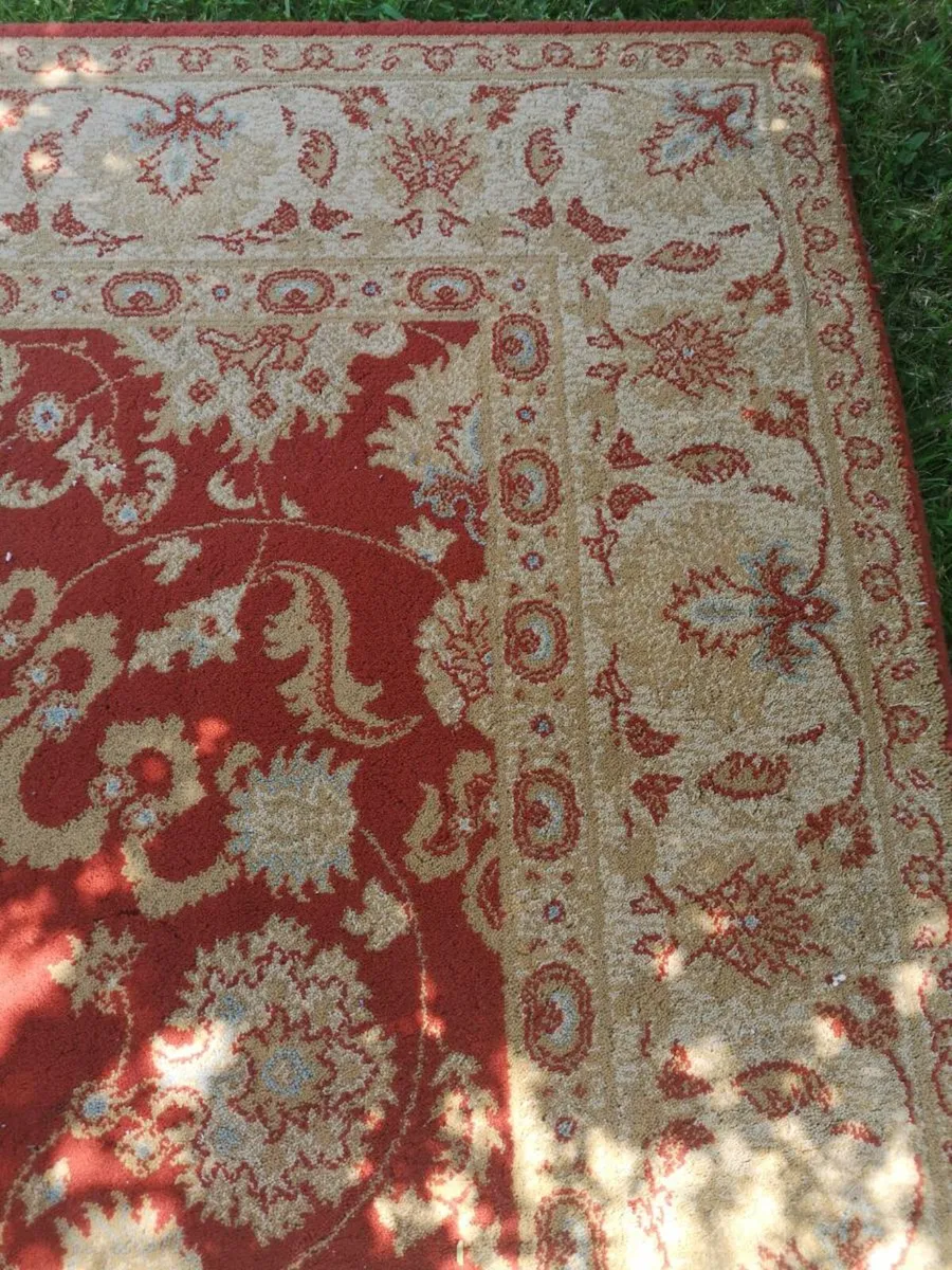 6' x 4' Agra Royal Wool Blend Rug - Image 2