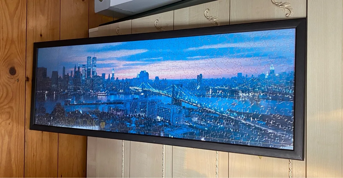 Framed New York 1000 Piece Jigsaw - Image 1