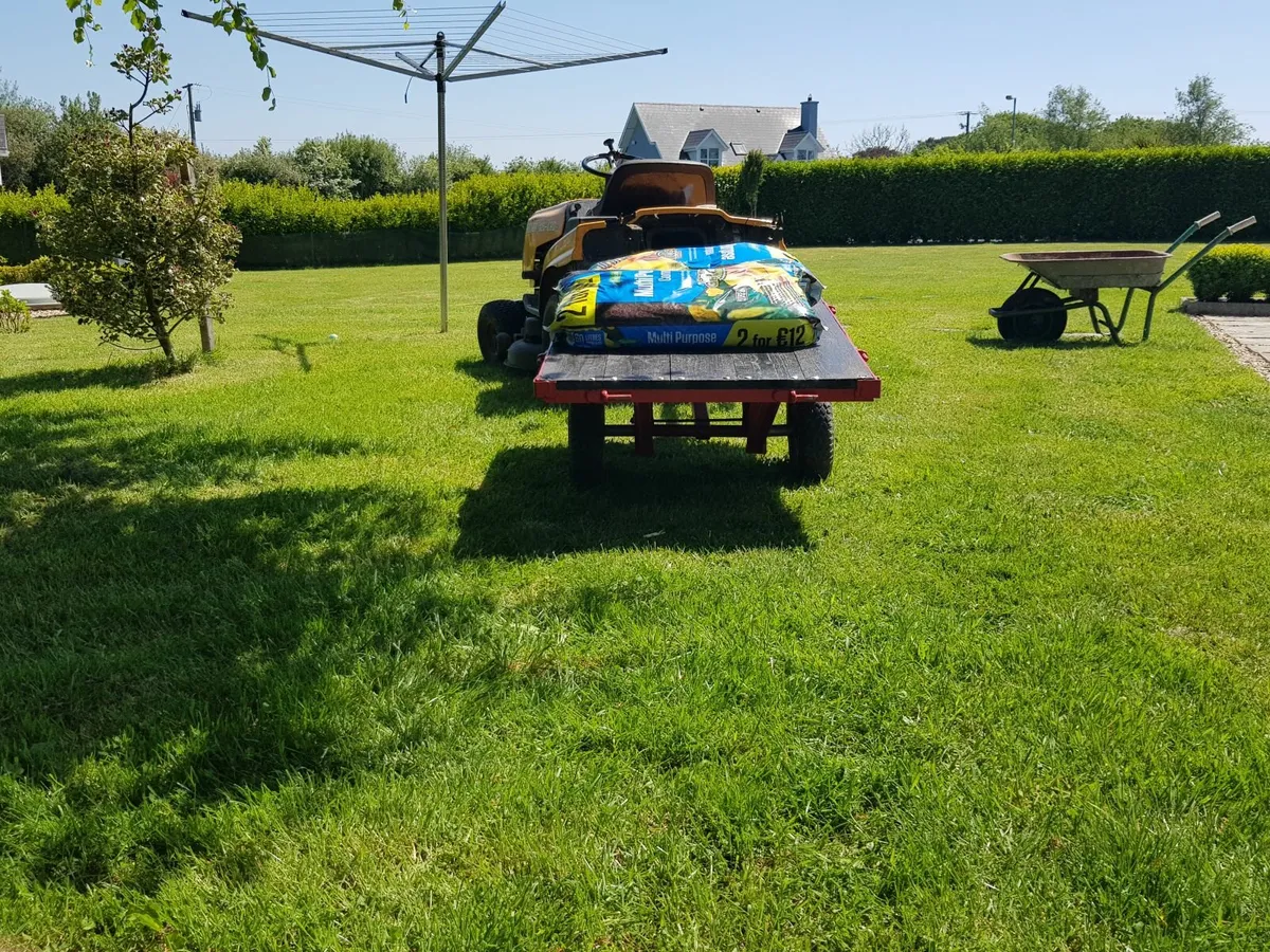 Ride on lawnmower trailor - Image 4