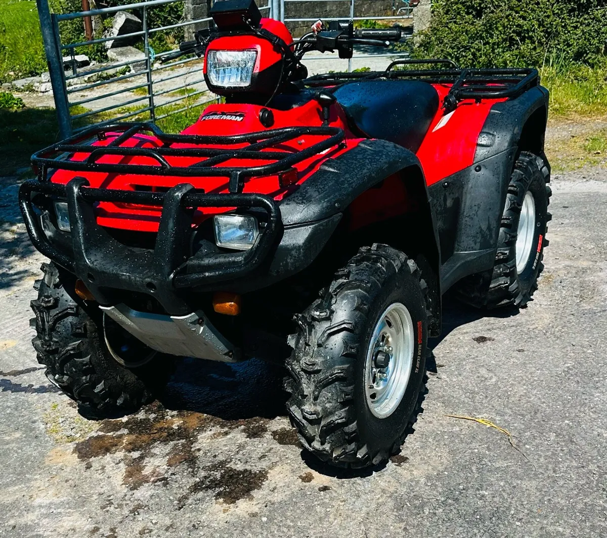 HONDA FOREMAN 500 FA MINT CONDITION - Image 2