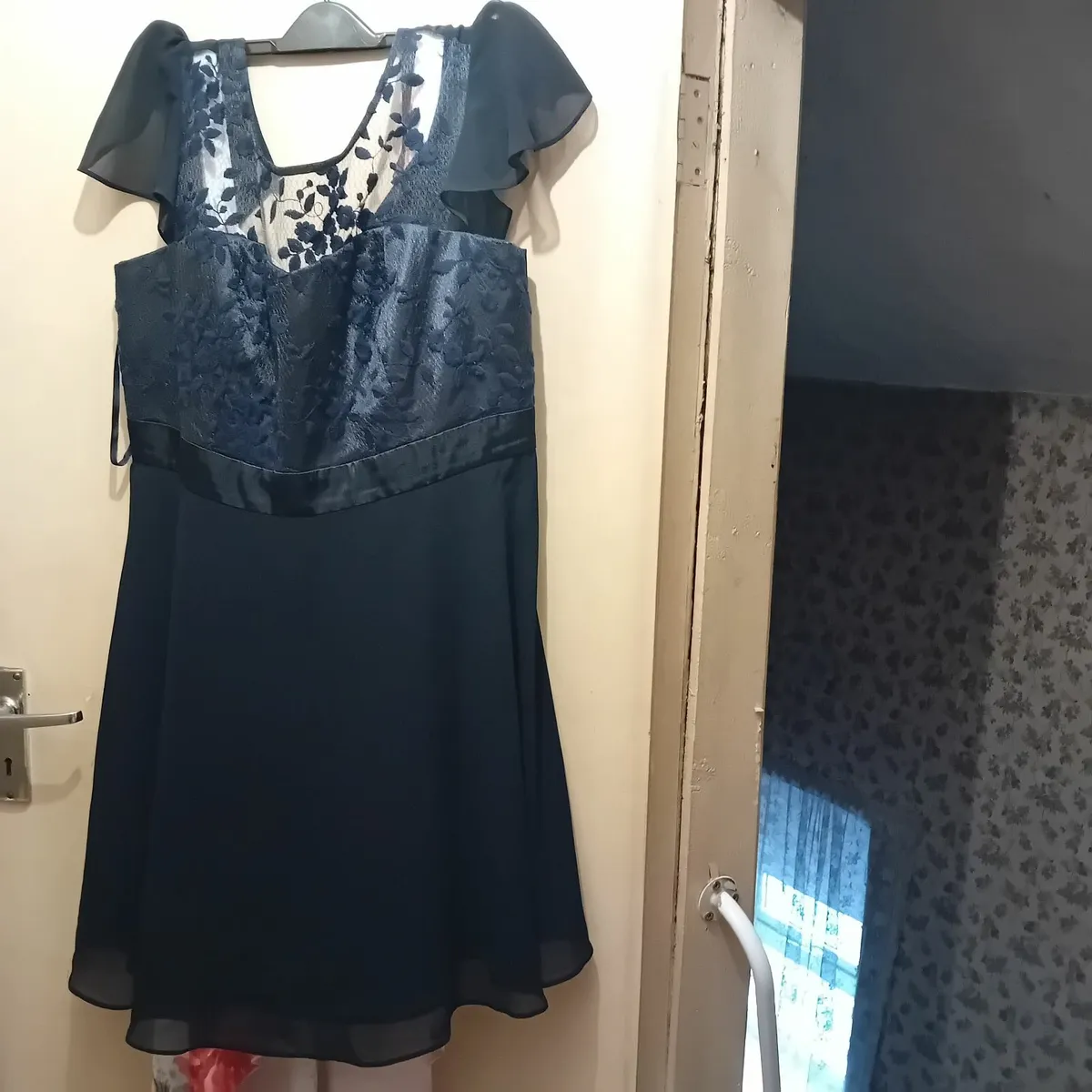 Beautiful  Navy Dress - Image 2