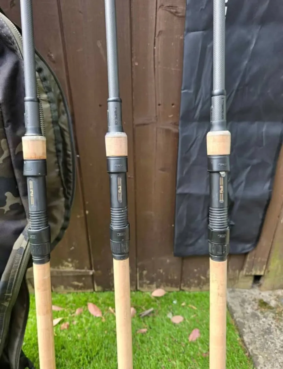 SSTC - 3 x Nash Scope Fishing Rods with Korda - Image 2