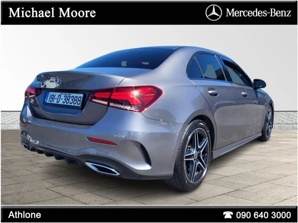 Mercedes-Benz A-Class A180d Saloon AMG Auto  (nig - Image 4