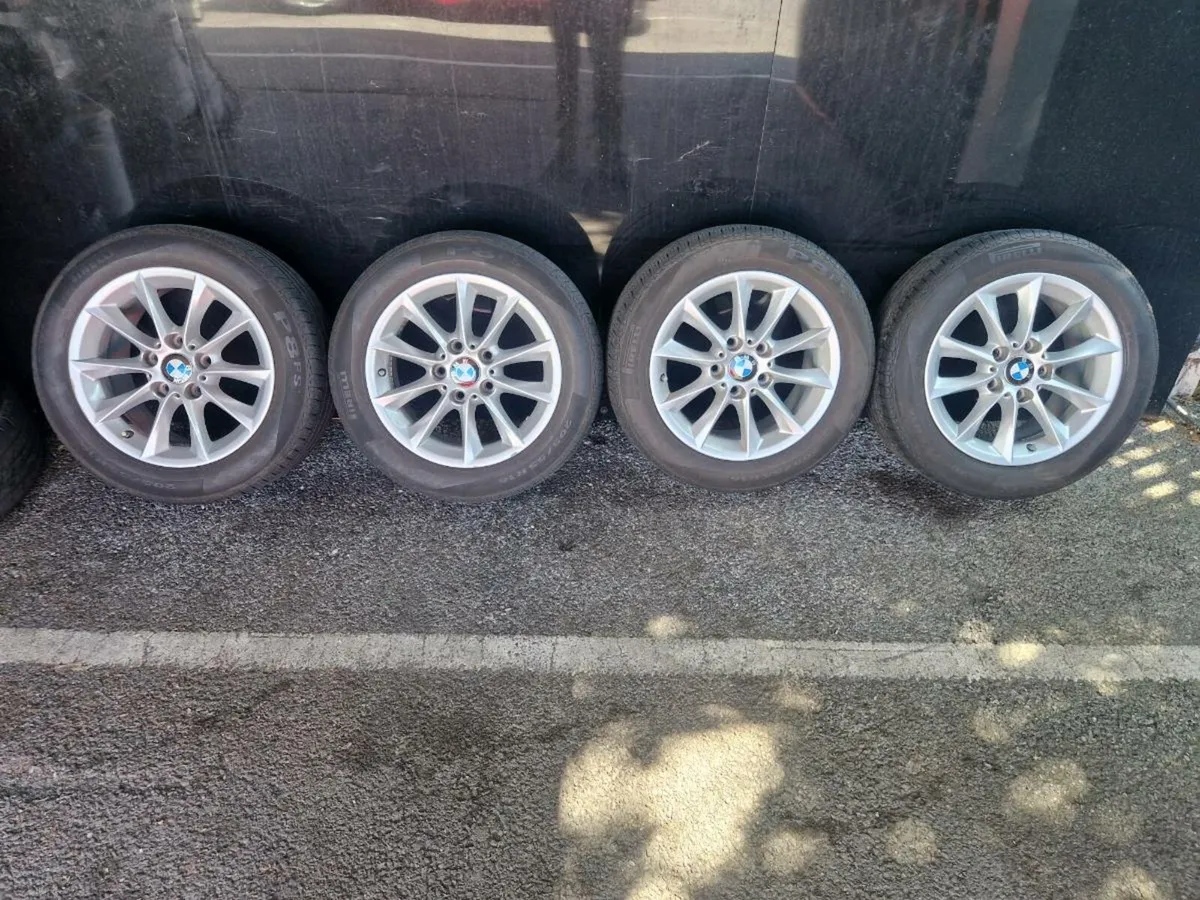 16 Inch Genuine BMW Alloy Wheels - Image 1