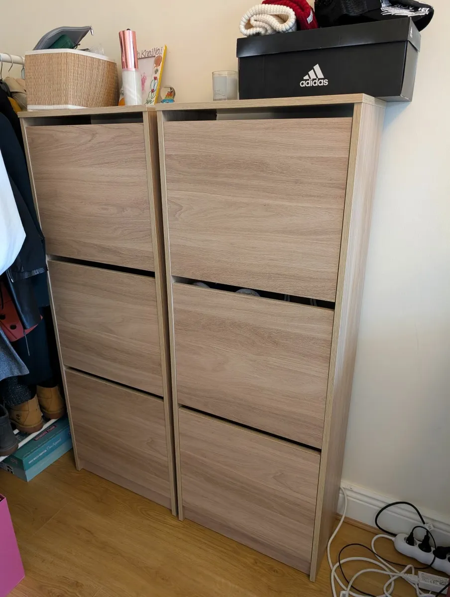 Ikea Shoe cabinet with 3 compartments