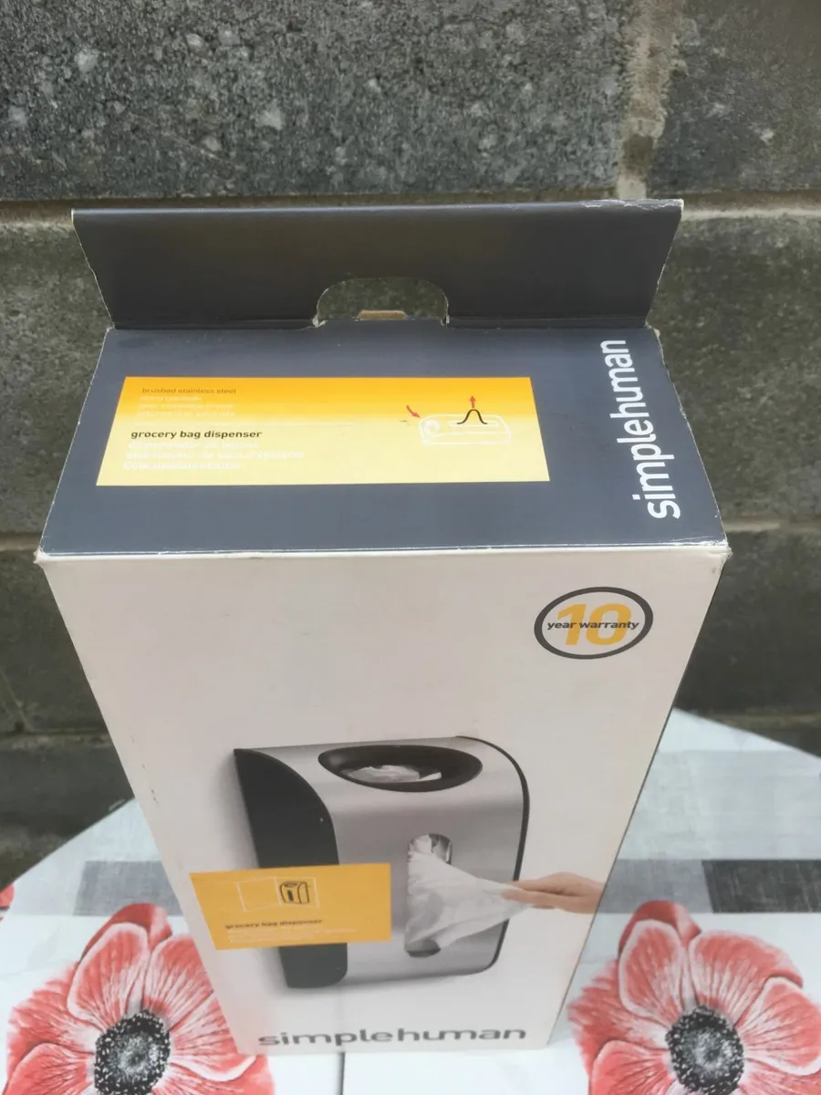 BRAND NEW Simplehuman Shopping Bag Storage - Image 2