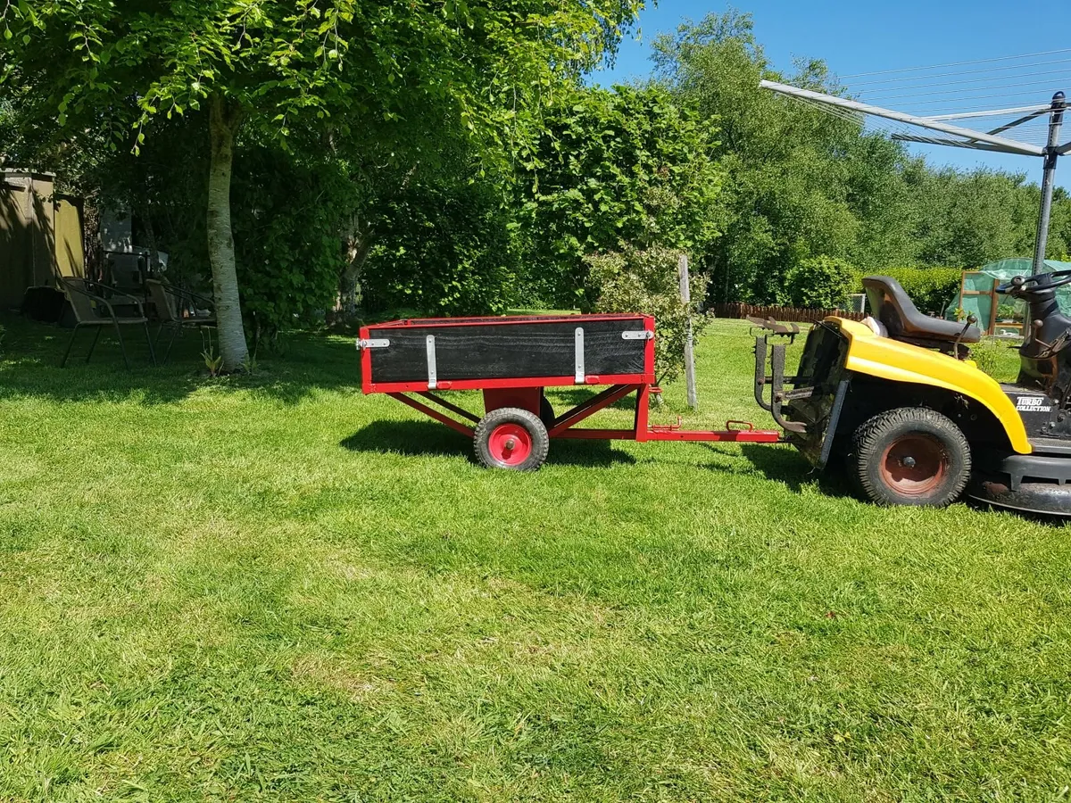 Ride on lawnmower trailor - Image 1
