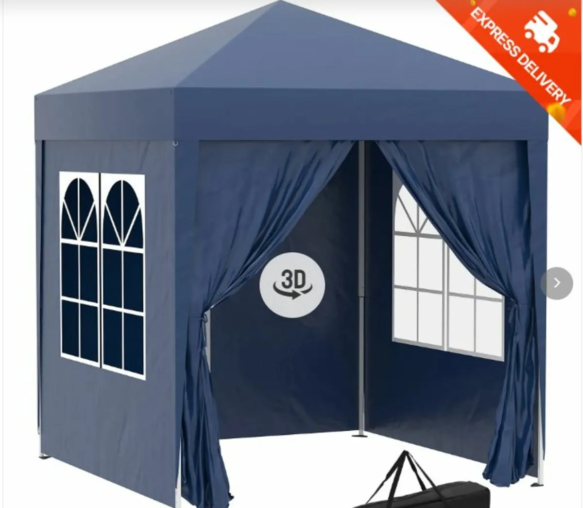 2 x 2 m Garden Pop Up Gazebo - Image 3