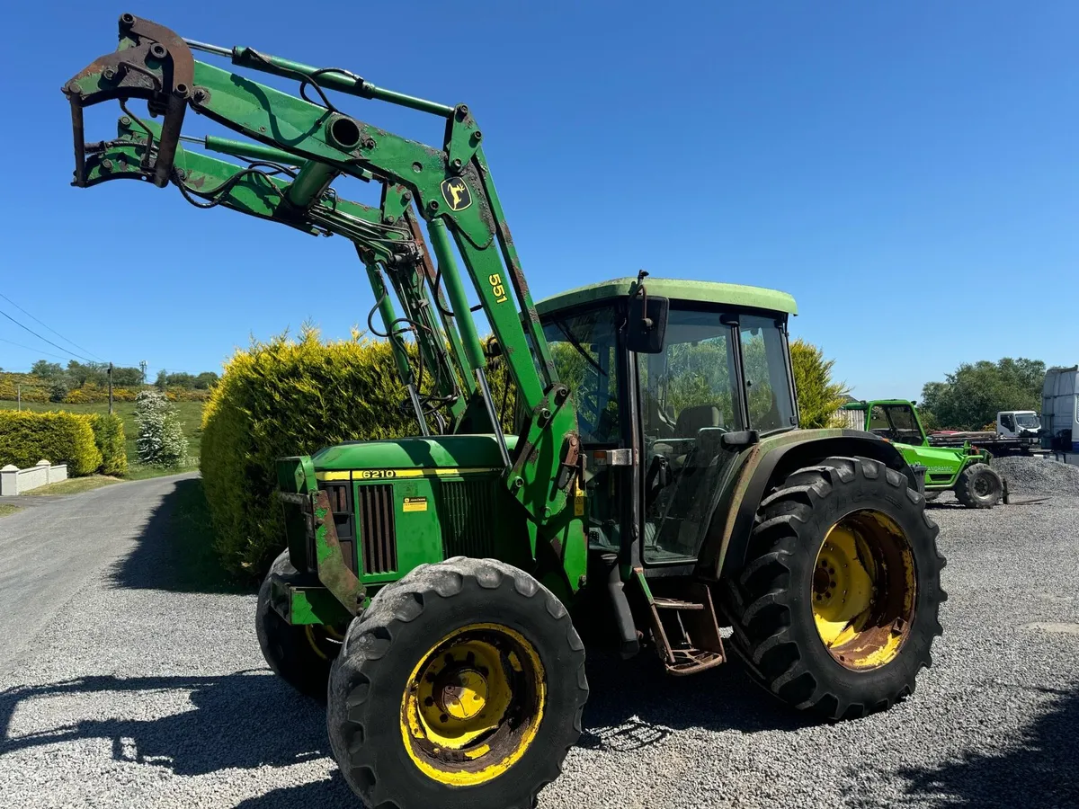 John deere 6210 4wd & loader - Image 1