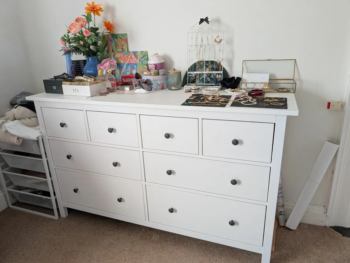Ikea Hemnes Chest of 8 drawers - Image 1
