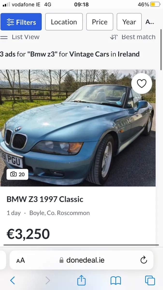 Bmw z3  2.8/3.0l wanted