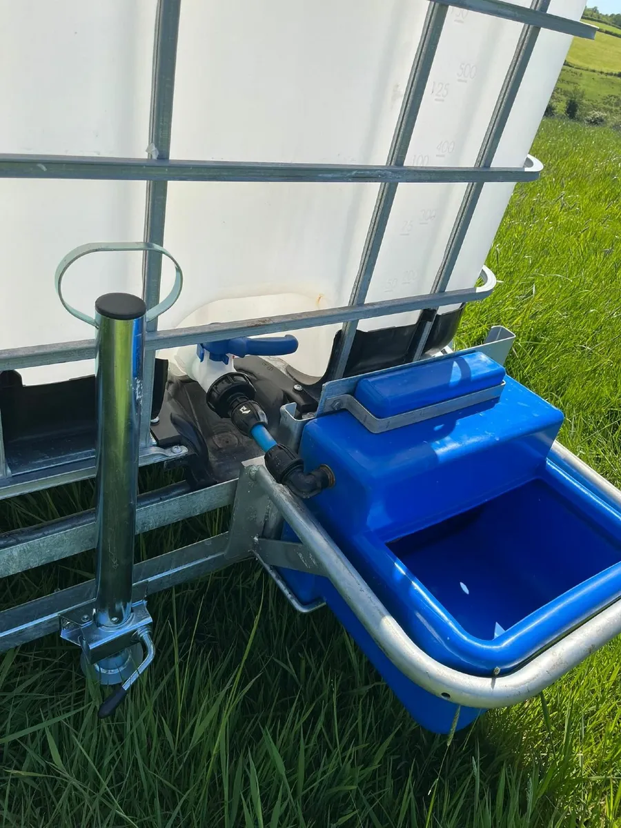 Mobile Water Drinkers.  Fully galvanised - Image 3