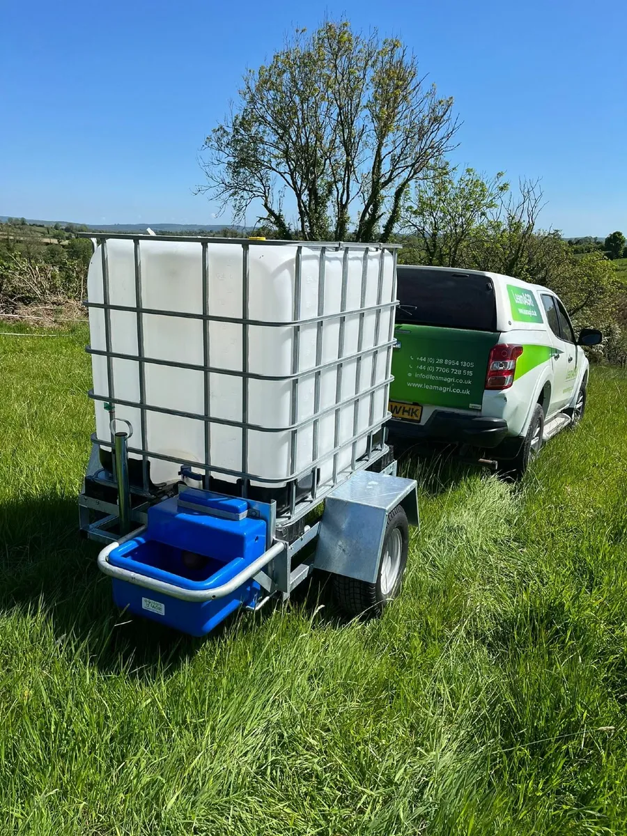 Mobile Water Drinkers.  Fully galvanised - Image 1
