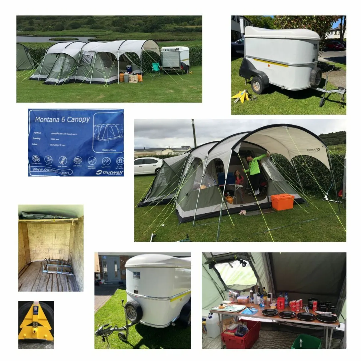 Trailer, Tent and Camping Equipment. - Image 1