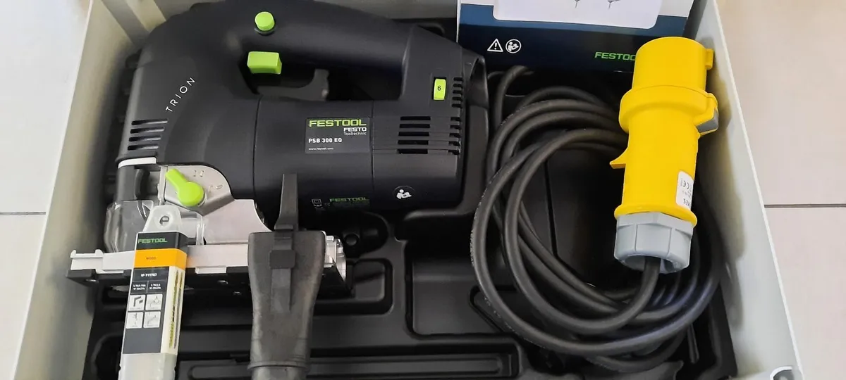 Festool PSB 300 EQ-Plus Pendulum jigsaw 110v - Image 1