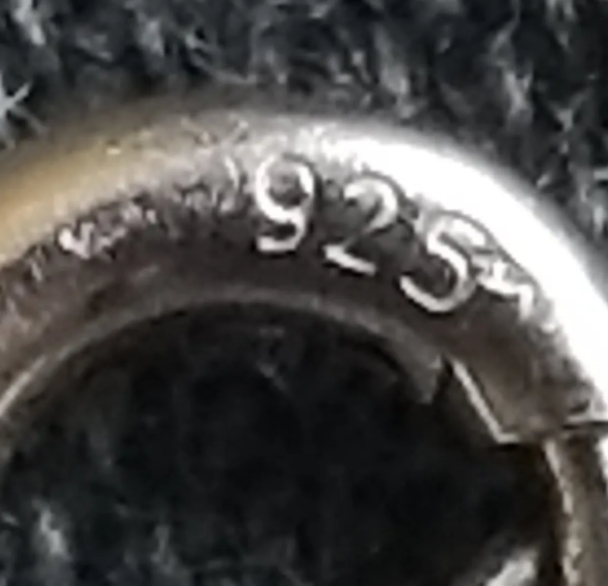 Sterling silver mens chain stamped - Image 2