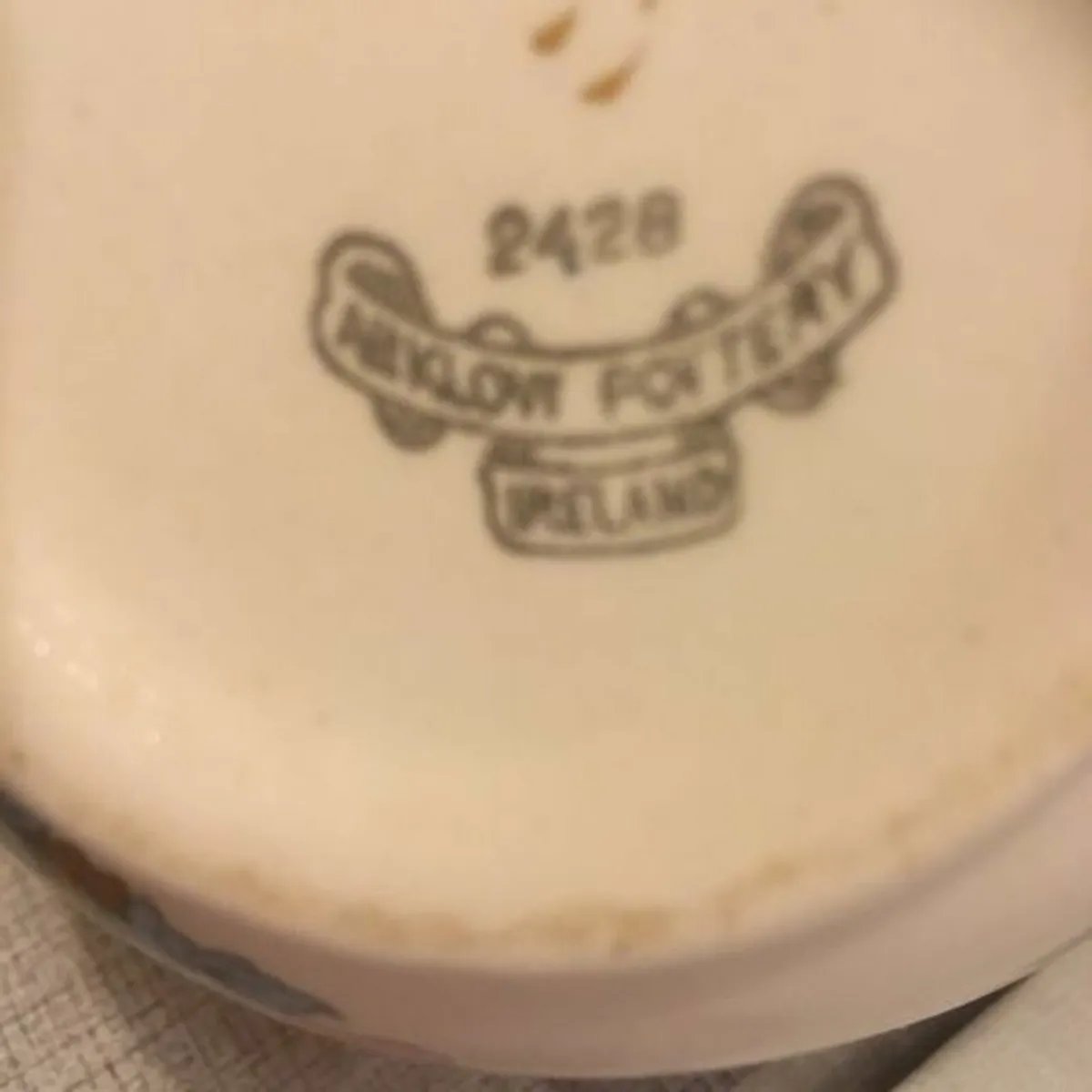 Famel Rose China Arklow Pottery Sugar Bowl & Cup - Image 3