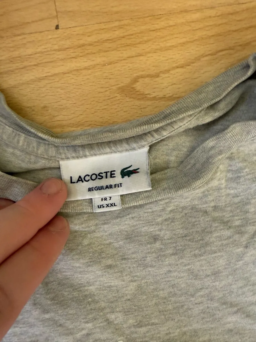 Lacoste men’s t shirt size xxl - Image 3