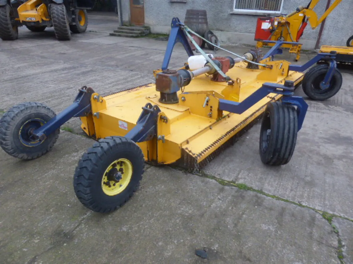 Bomford Turner 4 Metre Tri Blade Mounted Topper - Image 1