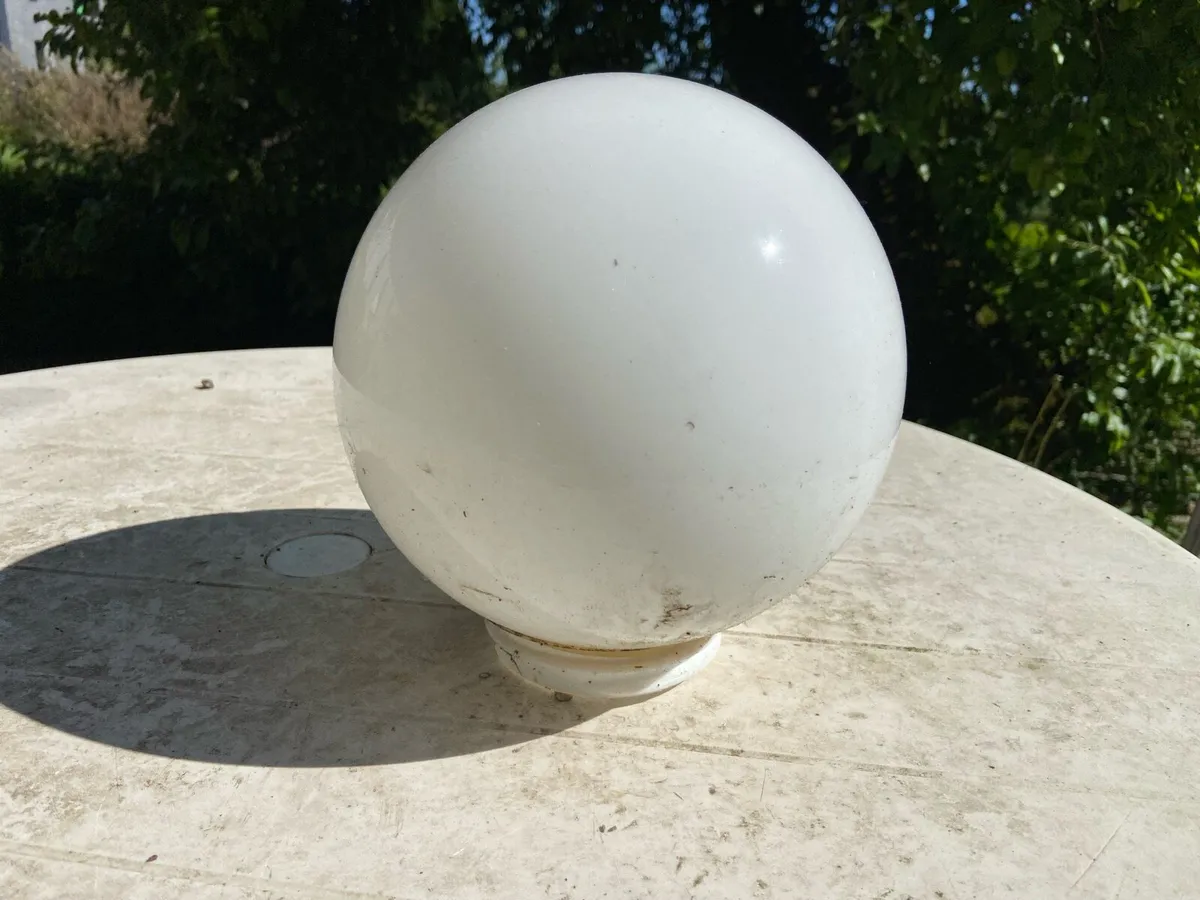 Glass cylinder light shade x 8