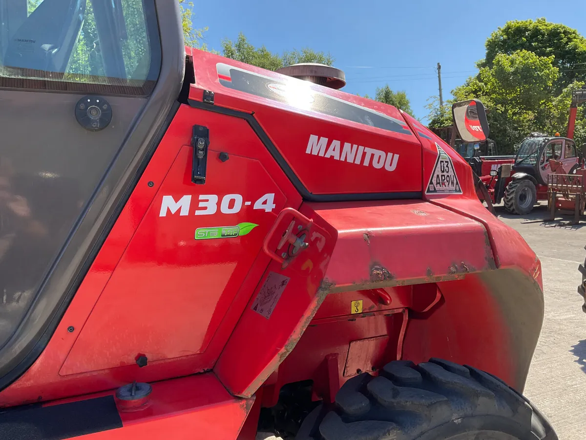 Manitou M30-4 Rough Terrain Forklift - Image 2