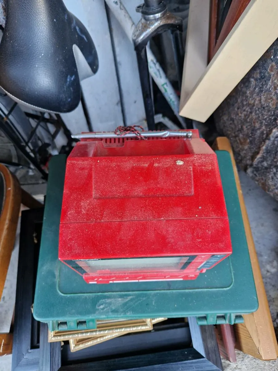 Vintage Retro Minature Tv - Image 3