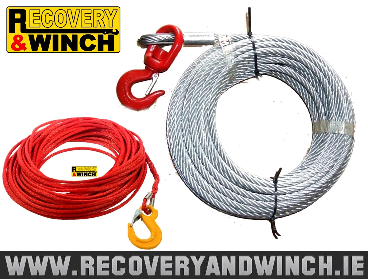 ROPES FOR ELECTRIC & HYDRAULIC WINCHES - Image 1