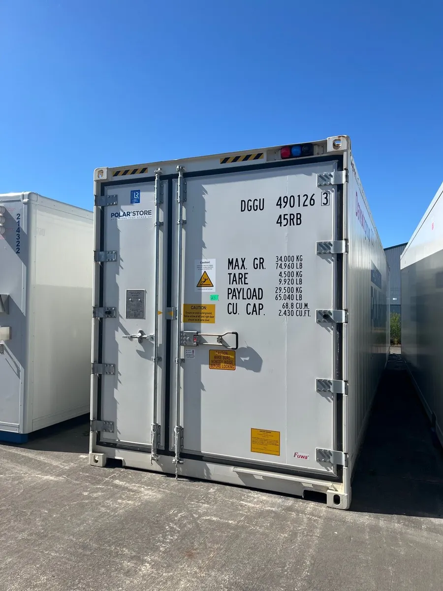 Brand New 40ft for sale with Ramp, Freezer & Chill - Image 1
