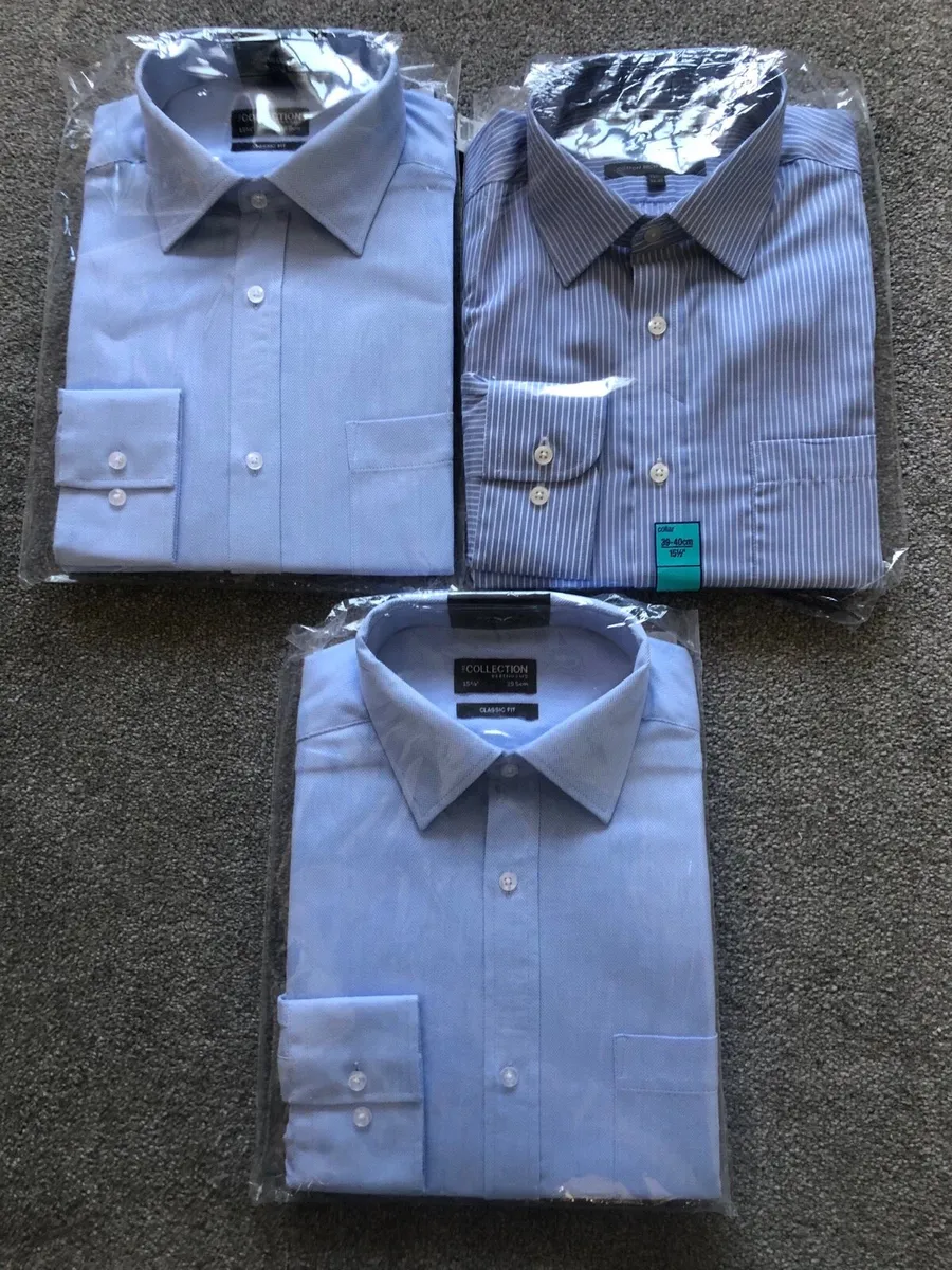 Gents long sleeved shirts (15.5 inch) - Image 2