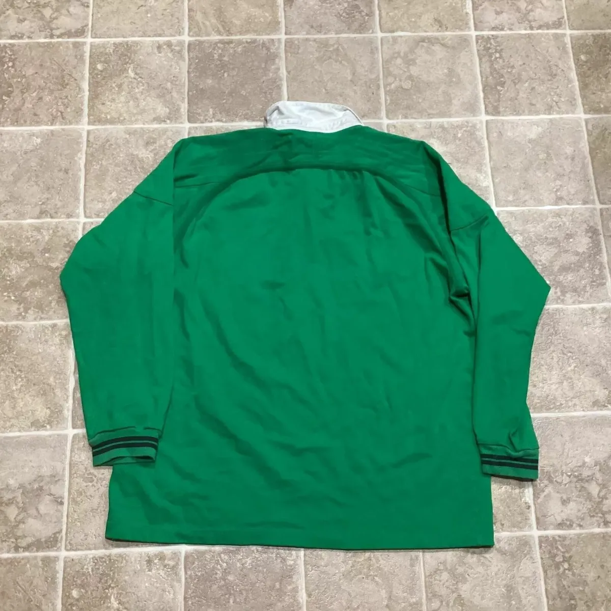 Vintag Nike Ireland Long Sleeve Rugby Jersey Shirt - Image 3