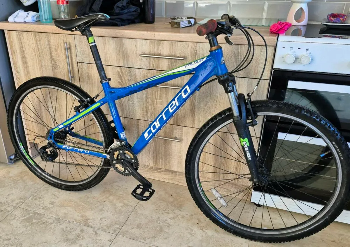 Adults Carrera Valour hybrid bike discount 27.5 - Image 1