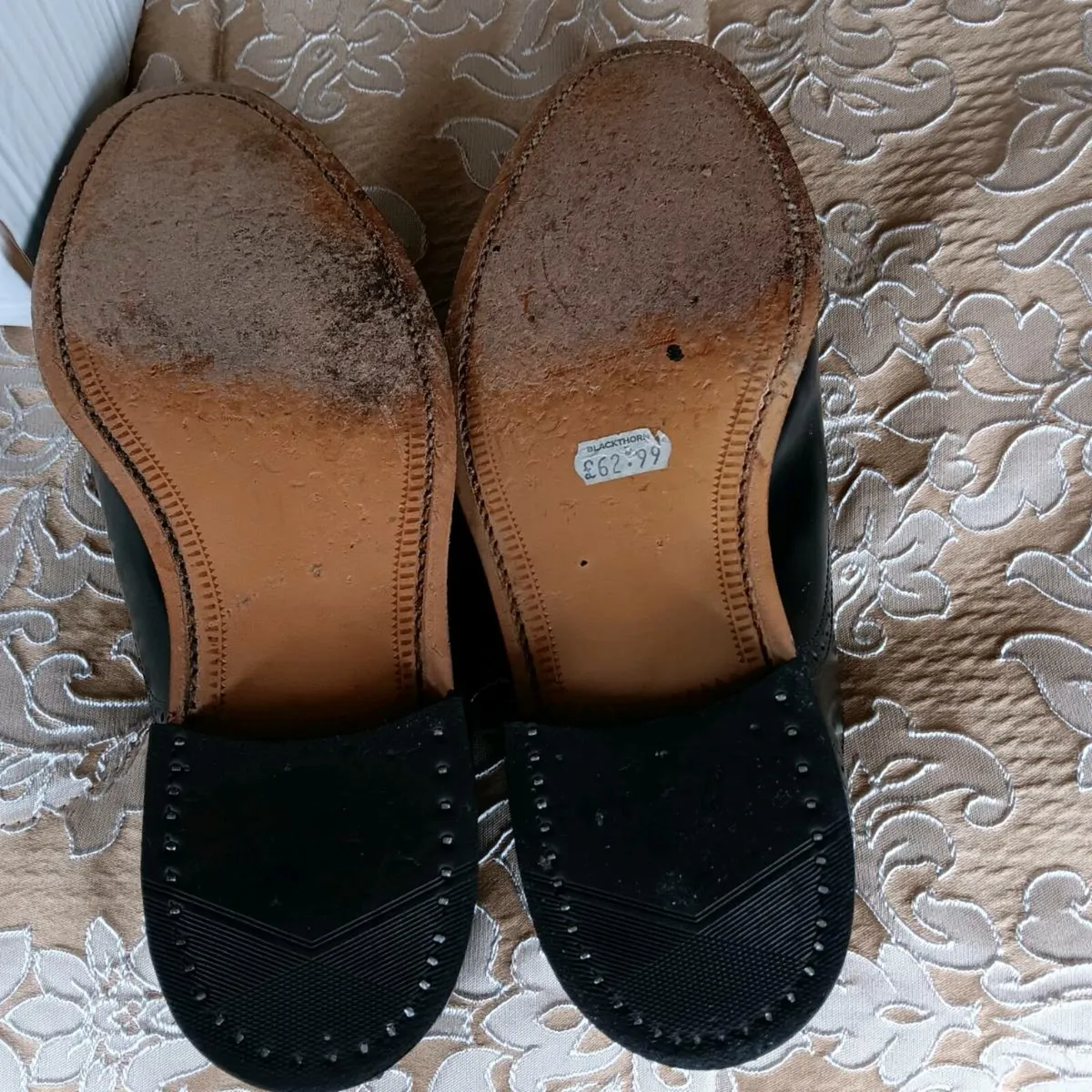 Mens leather brogues - Image 1