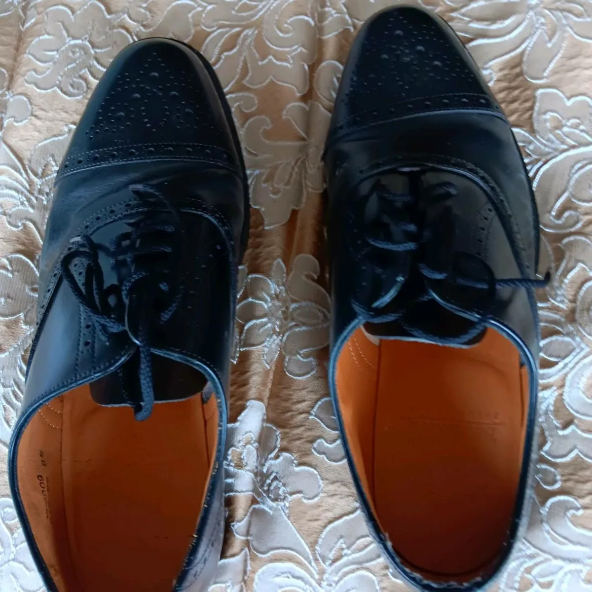 Mens leather brogues - Image 2