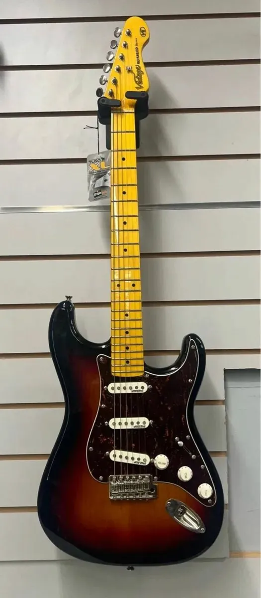 Vintage V6M Maple Sunset Sb Electric Guitar - Image 2