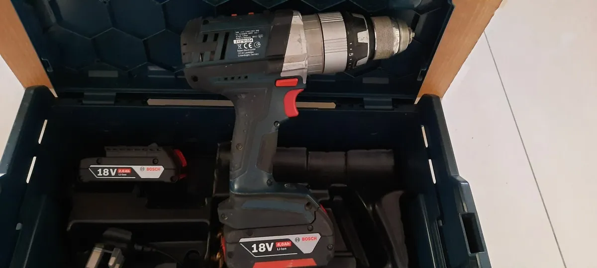 Bosch GSB 18 VE-2-Li 18v Combi Drill - Image 4