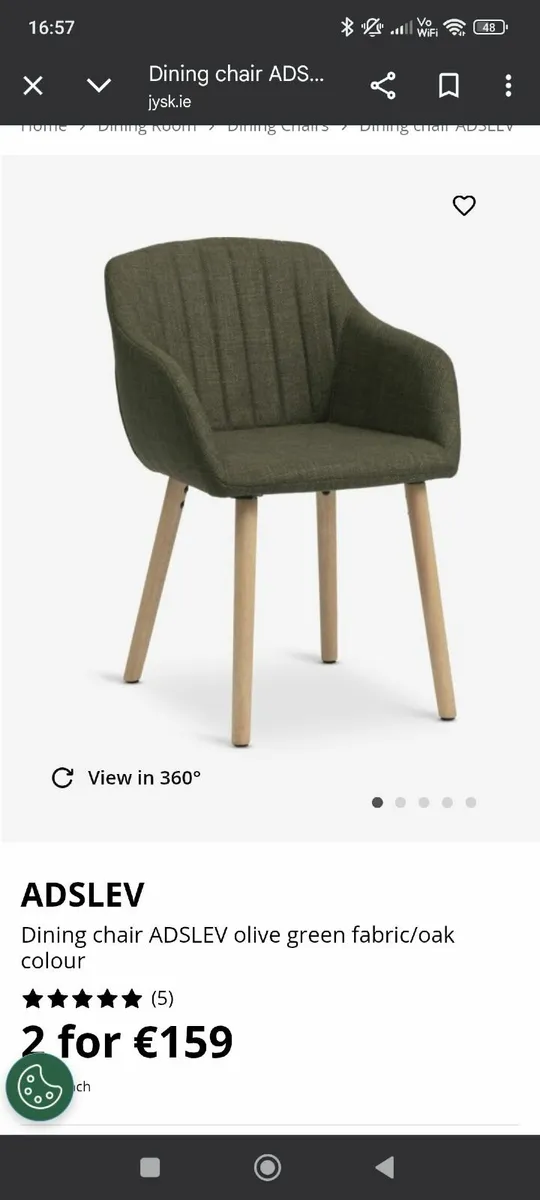Dining chairs - Image 1