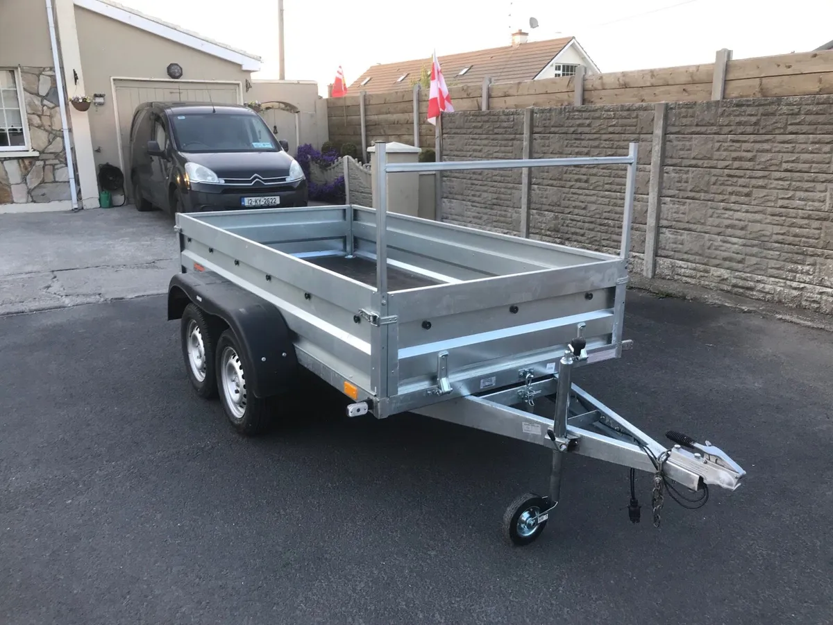 New galvanised car trailer for sale - Image 1