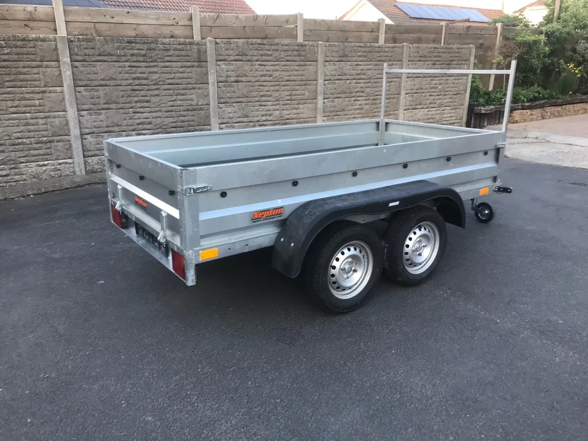 New galvanised car trailer for sale - Image 3