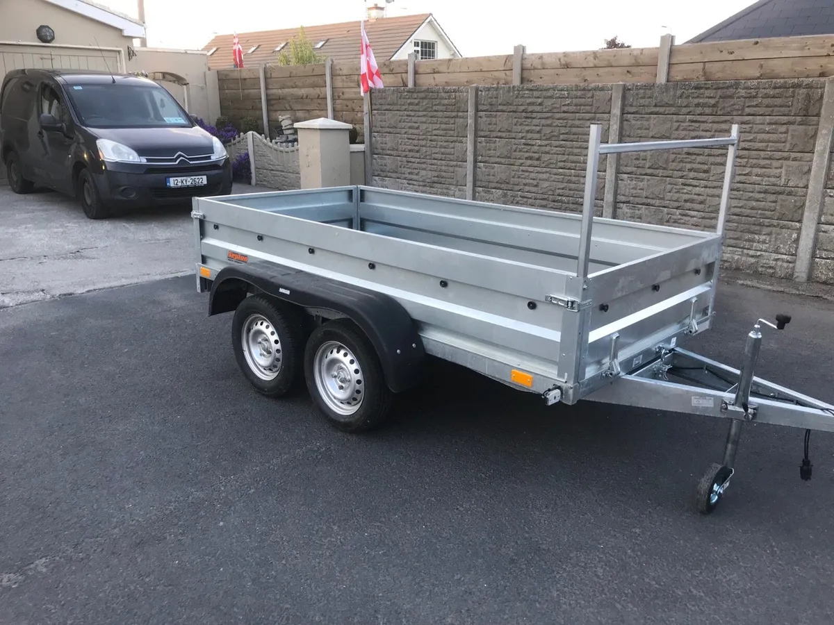 New galvanised car trailer for sale - Image 4