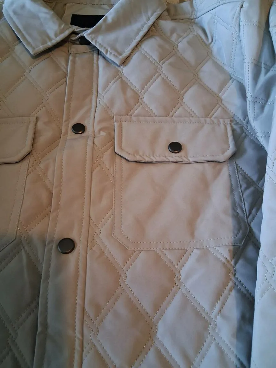 Brand new mens diamond quilted jacket - Image 1
