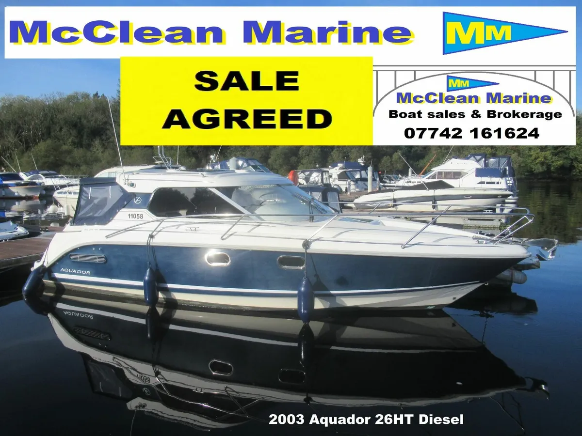 2003 Aquador 26HT Diesel. (Sale agreed) - Image 1