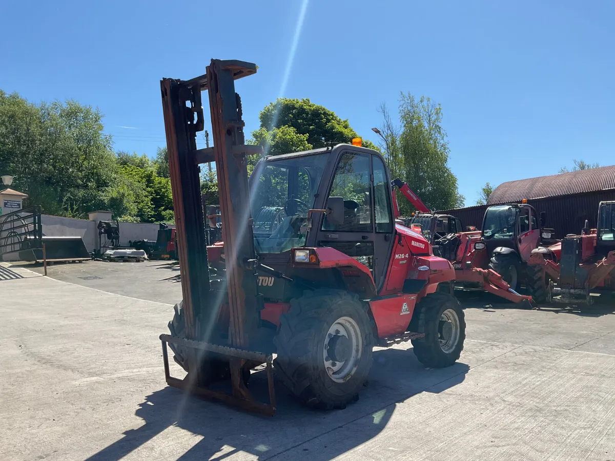 Manitou M26-4 Rough Terrain Forklift - Image 2