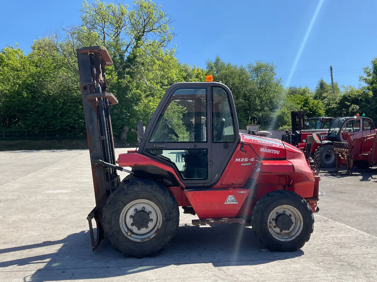 Manitou M26-4 Rough Terrain Forklift - Image 1