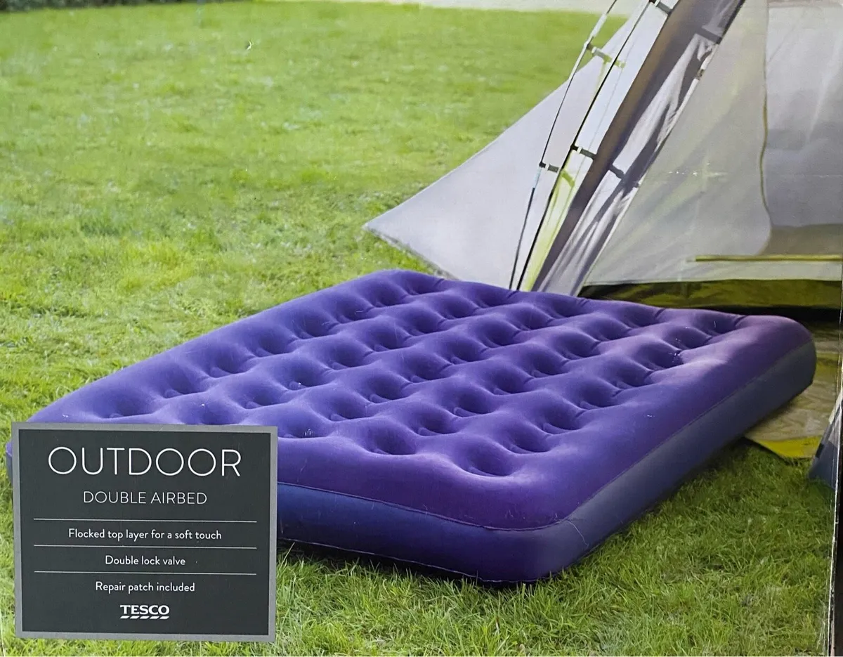 NEW Outdoor Double Airbed - Image 1