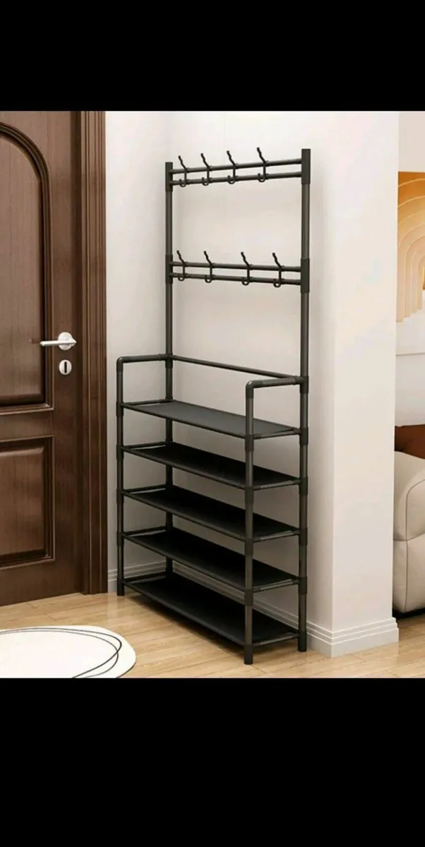MetalShoe rack & Hanger - Image 3