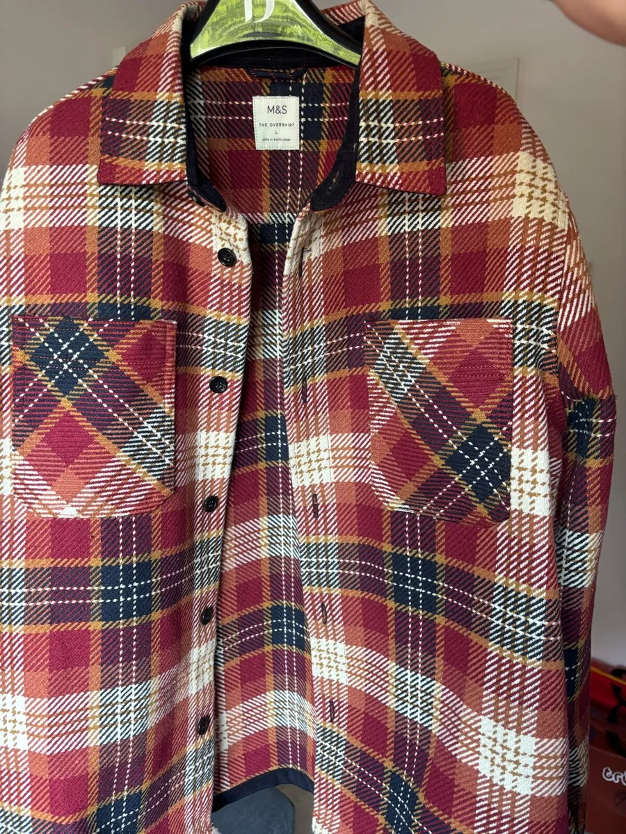 Men’s over shirt- M&S - Image 1