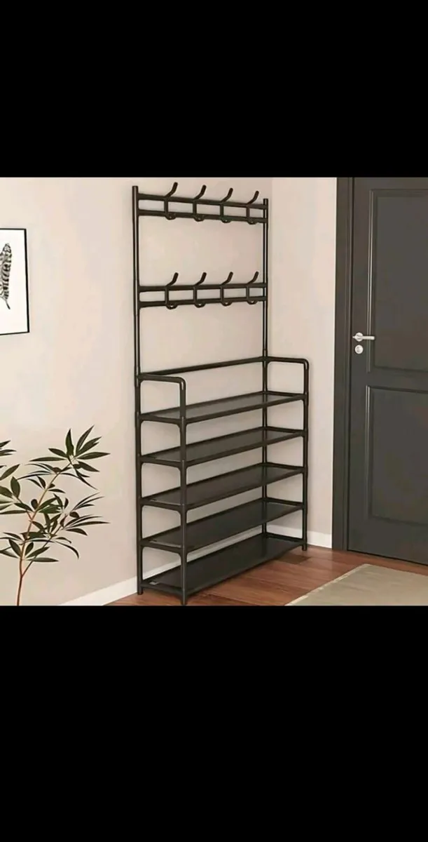 MetalShoe rack & Hanger - Image 4
