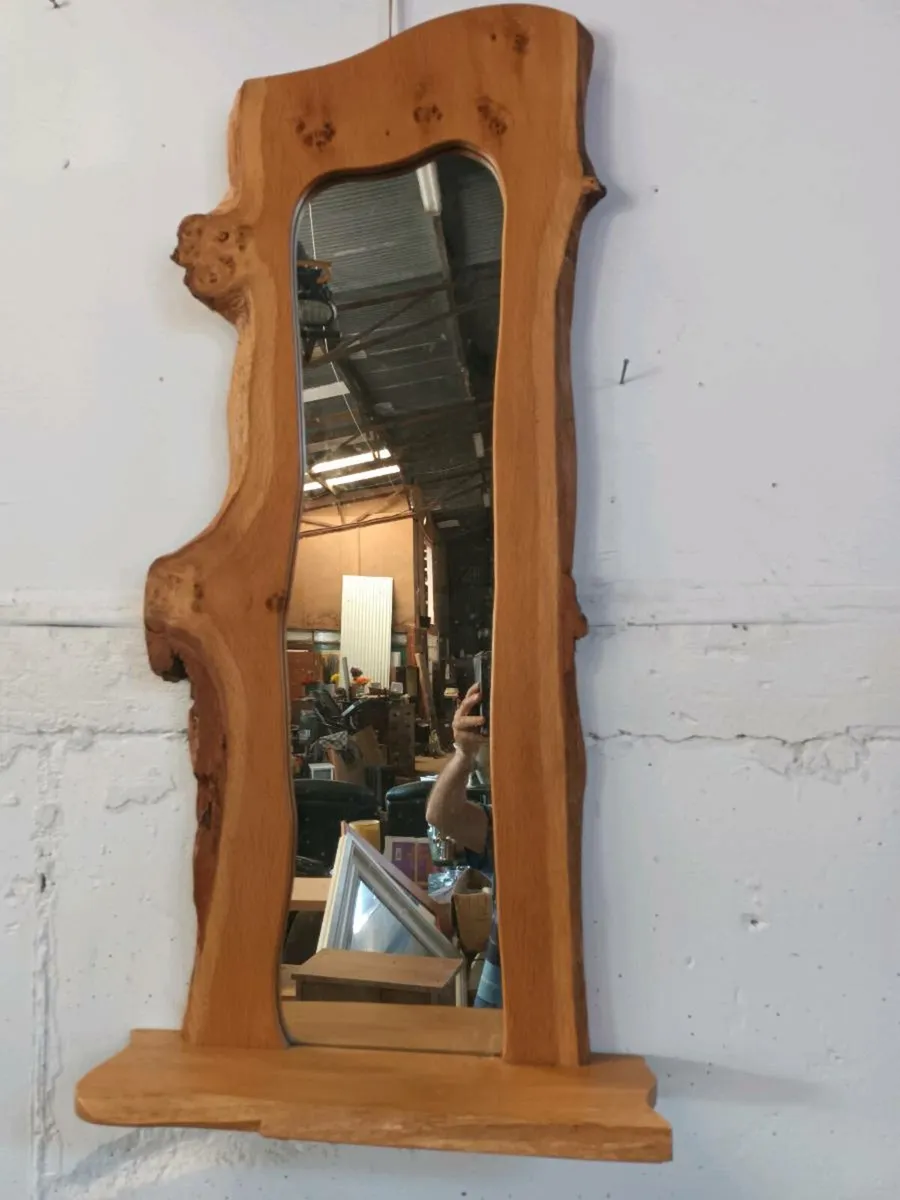 Carved Wall Mirror - Image 1