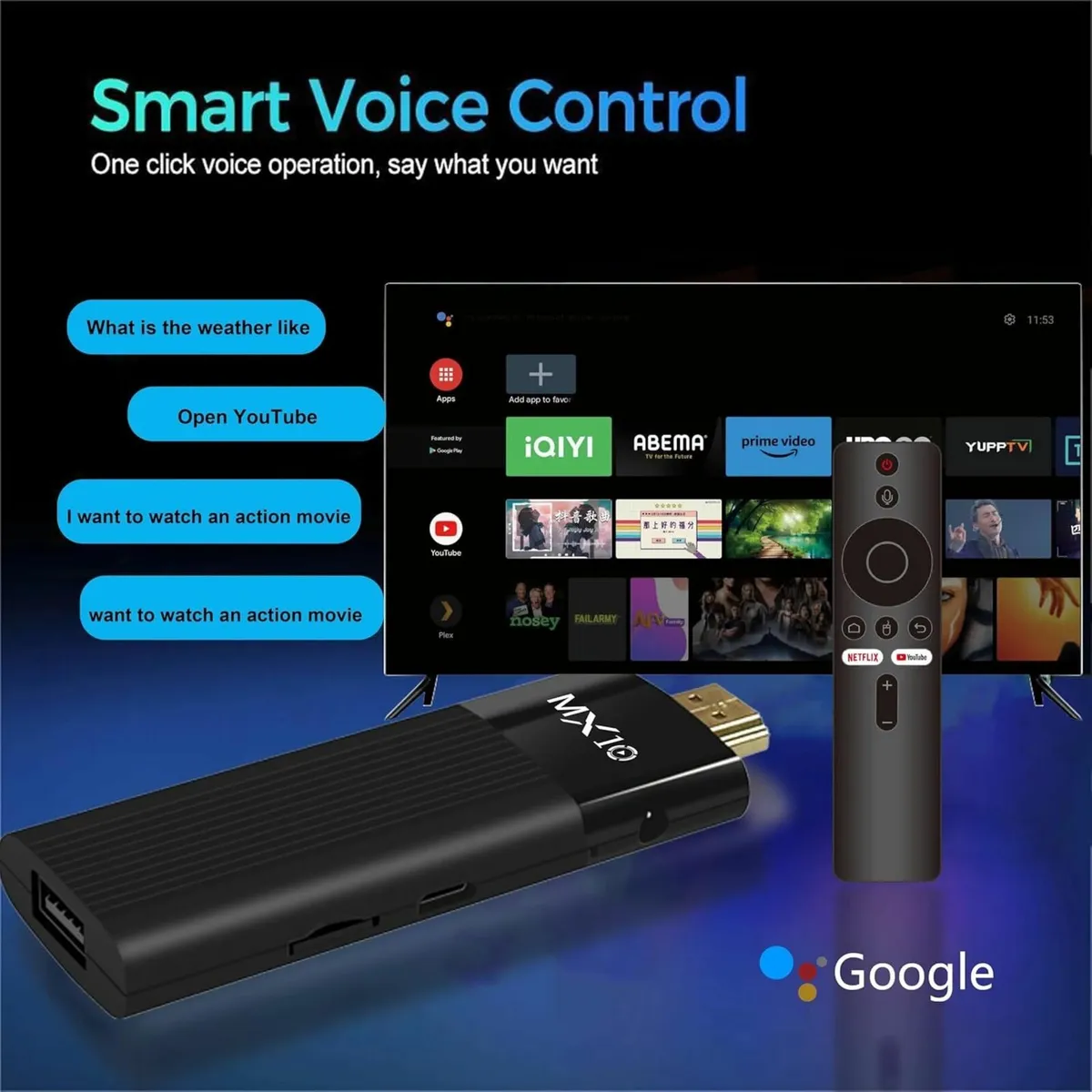 Tv cast stick 4K with remote - Image 4